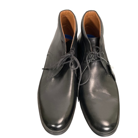 Clarks Chukka Boots Mens 11W Black Whiddon‎ Extreme Comfort Waterproof Leather main image 8